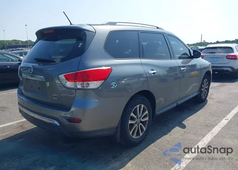 2015 Nissan Pathfinder Sv z USA, uszkodzony, nr VIN 5N1AR2MM2FC608267